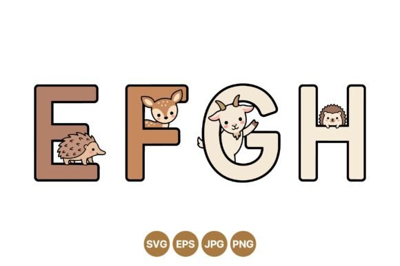 Bringing Playful Character to Your Projects with Woodland Animal Letters