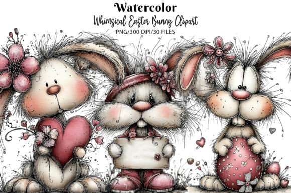Whimsical Easter Bunny Animal Clipart: A Designer's Guide