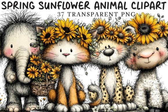 Whimsical Spring Sunflower Animal: A Fresh Creative Toolkit